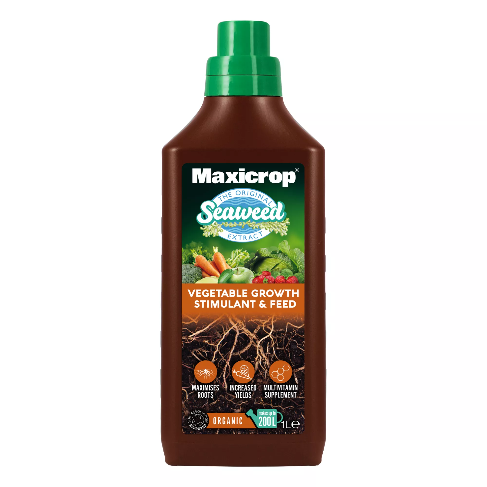 Maxicrop All Purpose Liquid Vegetable Growth Stimulant &amp;amp; Feed, 1l