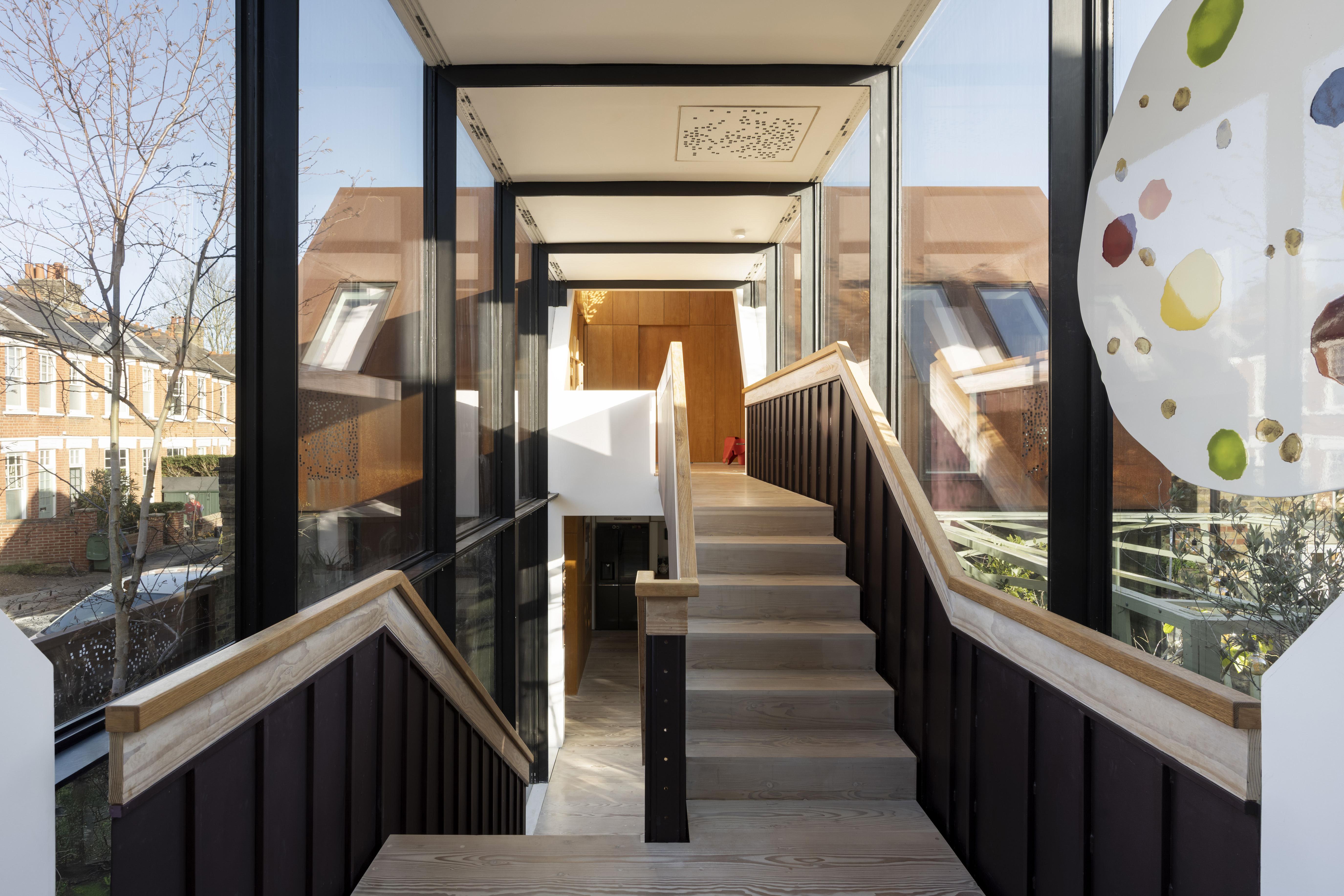 Hallway landing at Kew House, TW9