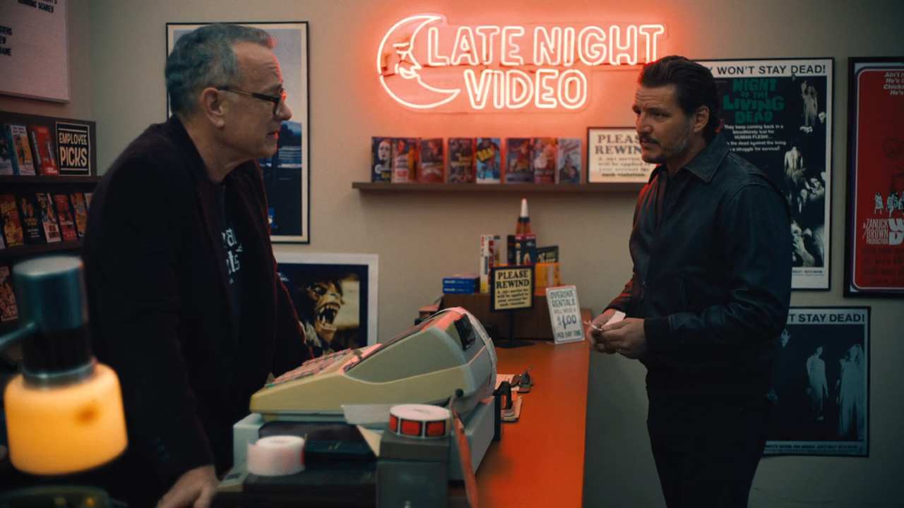 Tom Hanks and Pedro Pascal in Freaky Tales