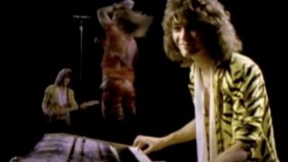 Still from Van Halen's Jump video