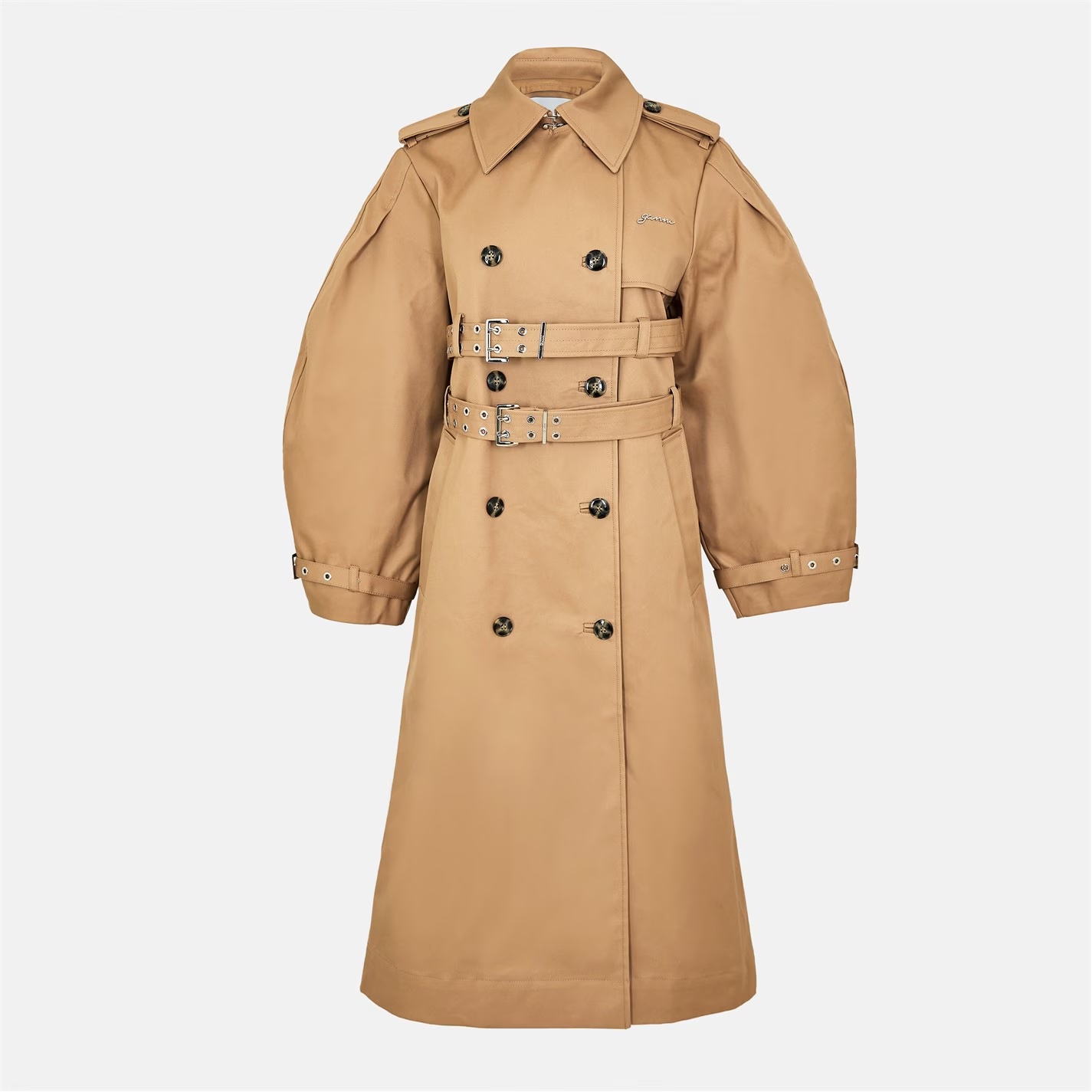 Proenza Schouler Ramona suede trench coat