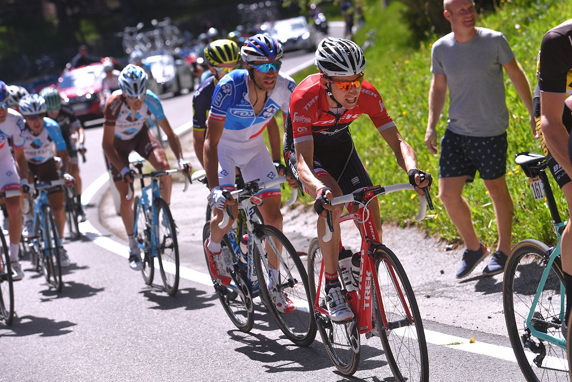 Bauke Mollema responding to the moves