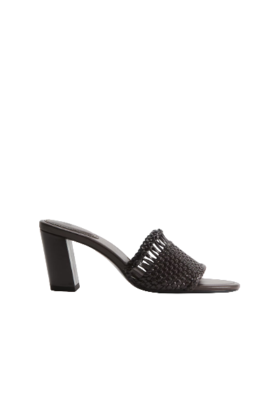 H&M, Braided Sandals With Heel