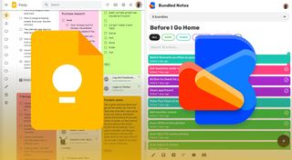 Google Keep Vs Bundled Notes