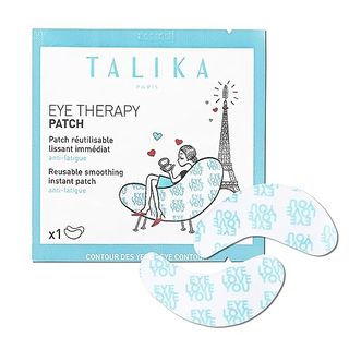 Talika Eye Therapy Patch - Instant Smoothing Under Eye Patches - for Dark Circles Puffiness & Tired Eyes - Reusable Under Eye Patch Skincare Eye Treatment