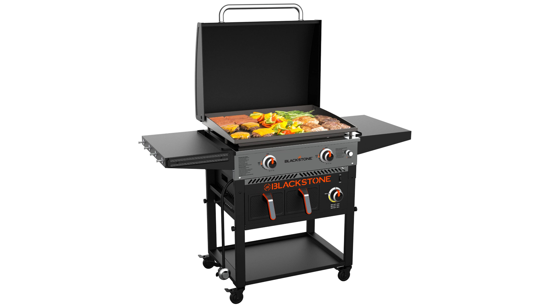 Blackstone 28" Griddle AirFryer Combo on white background