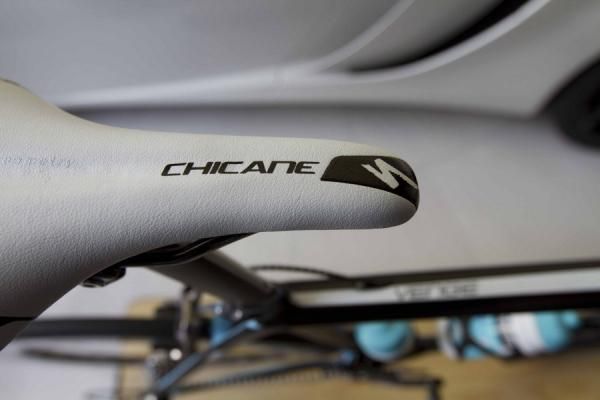Boonen's rig is fitted with a Specialized S-Works Chicane
