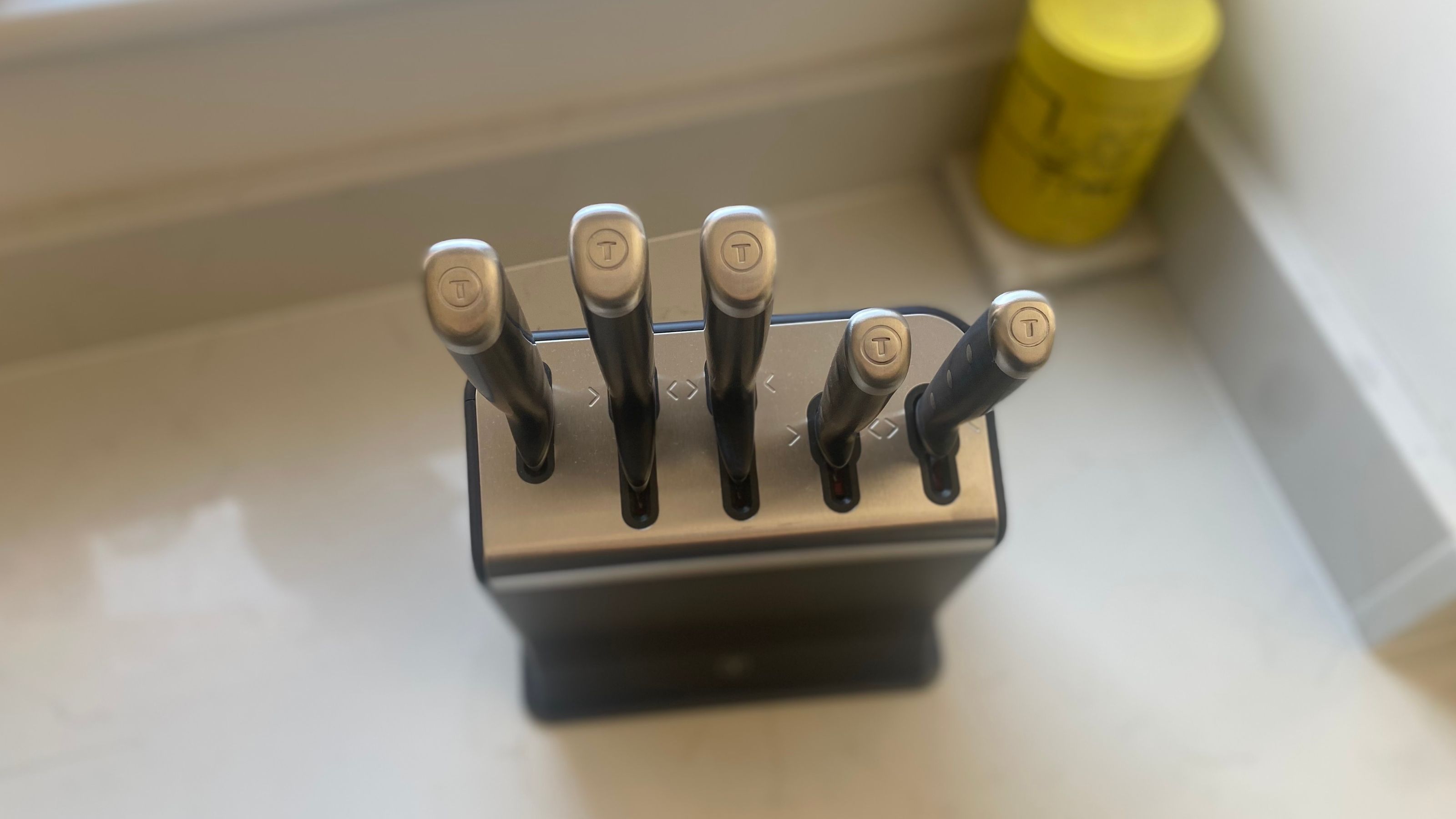 Testing the Tefal EverSharp Knife block at home