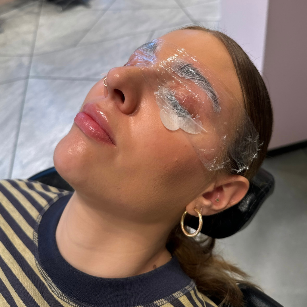 Lash and brow facial