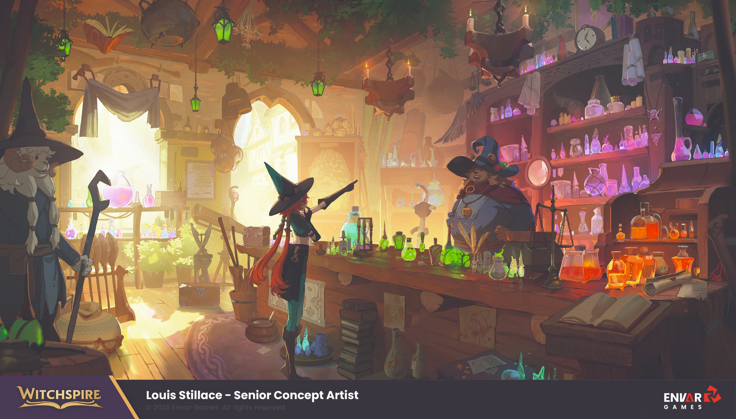 Art for the video game Witchspire