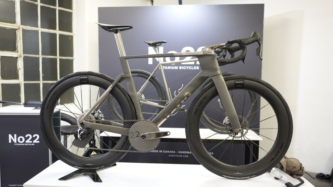 close up details of expensive bikes