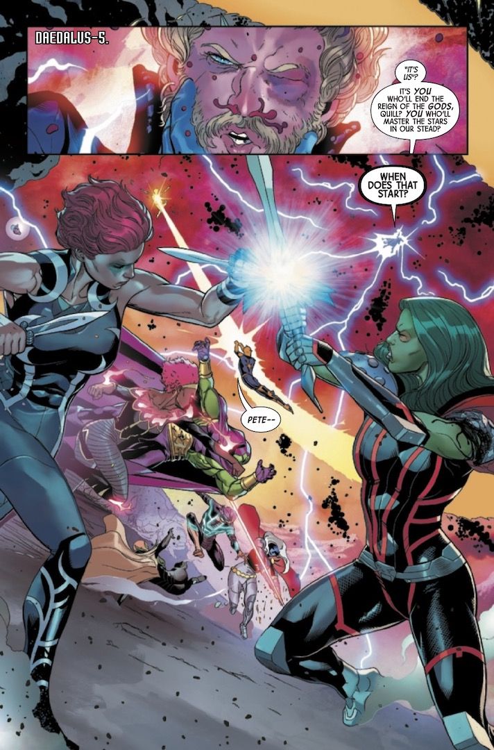 Page from Guardians of the Galaxy #12