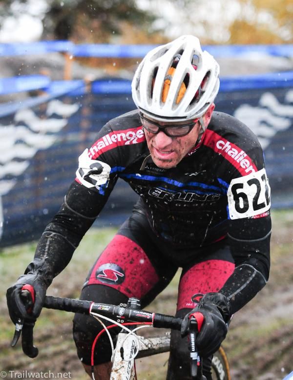 Mathew McNamara on the back side of the course