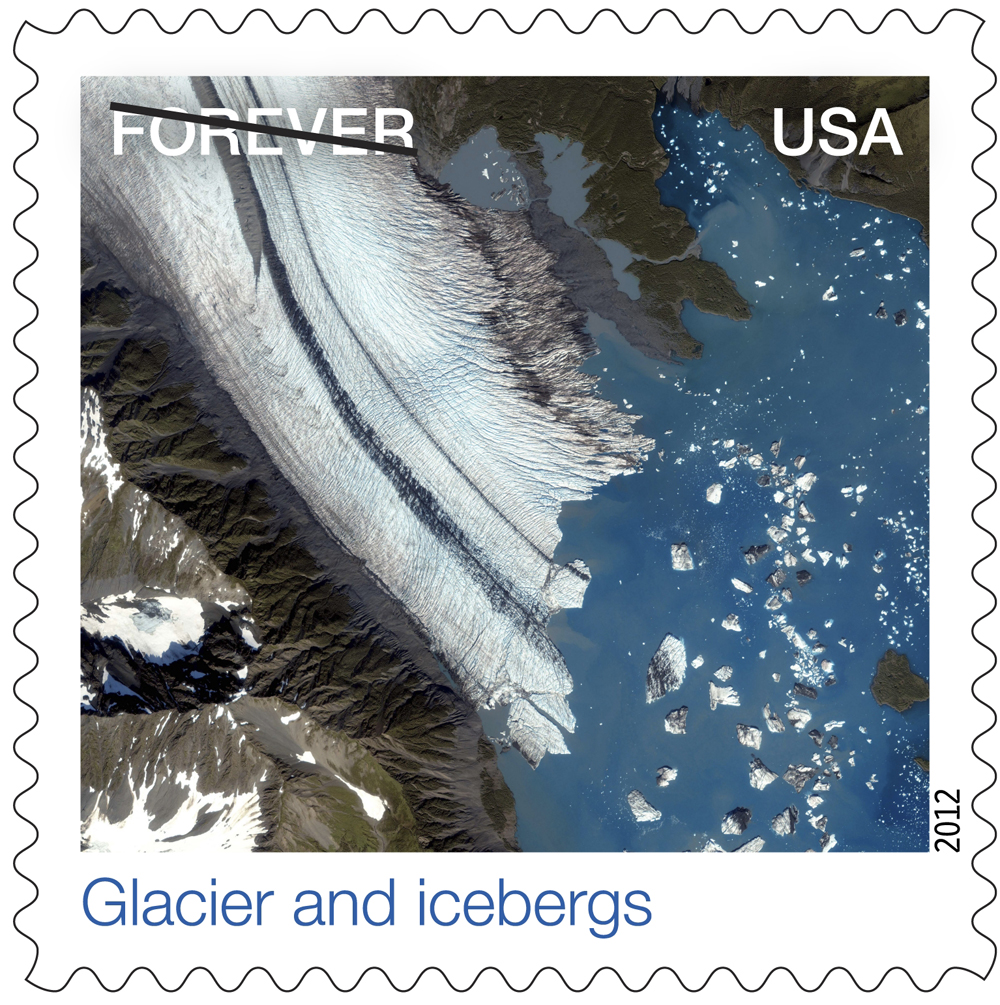 USPS, stamps, earth images