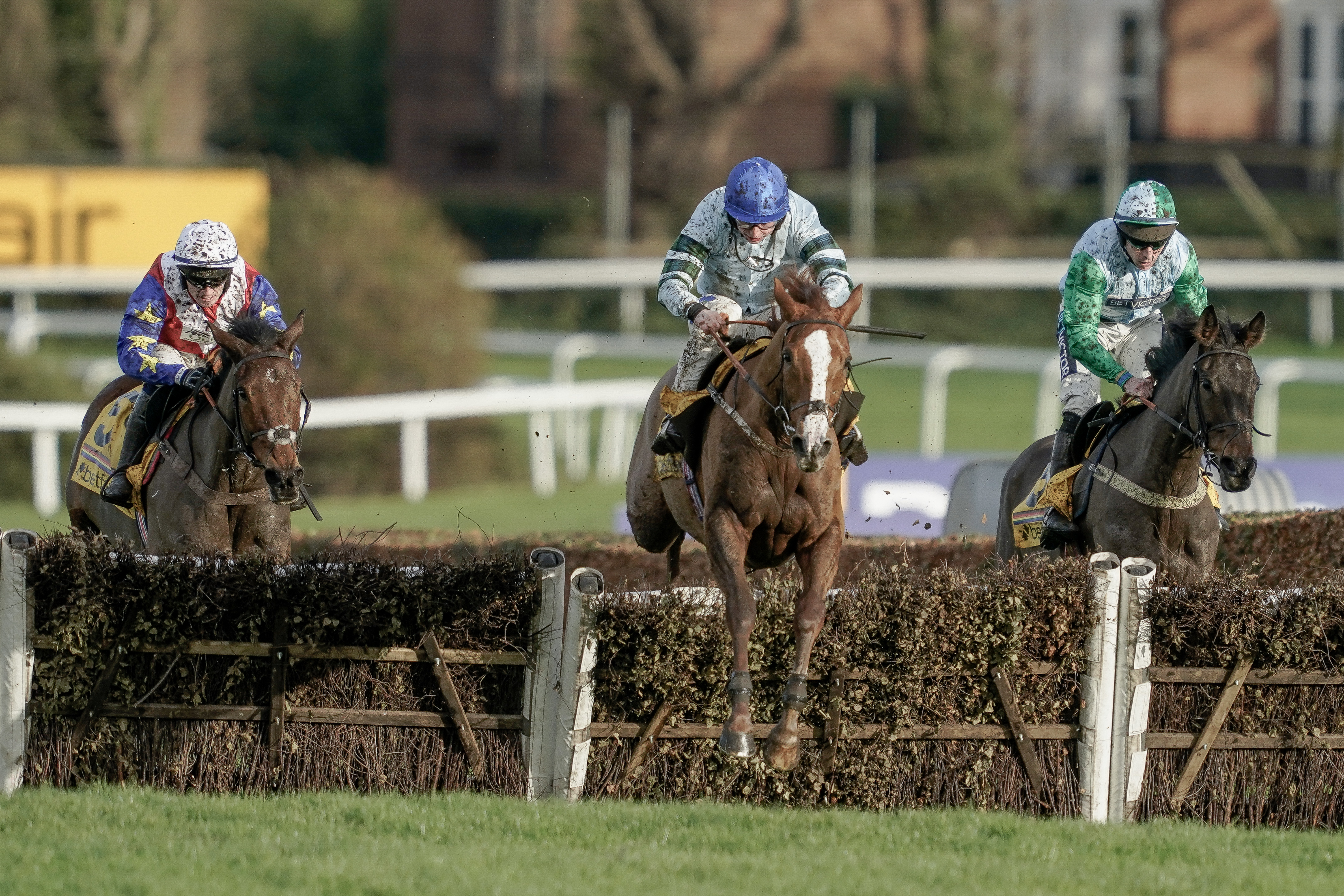 Not So Sleepy en-route to winning the Fighting Fifth Hurdle in 2023