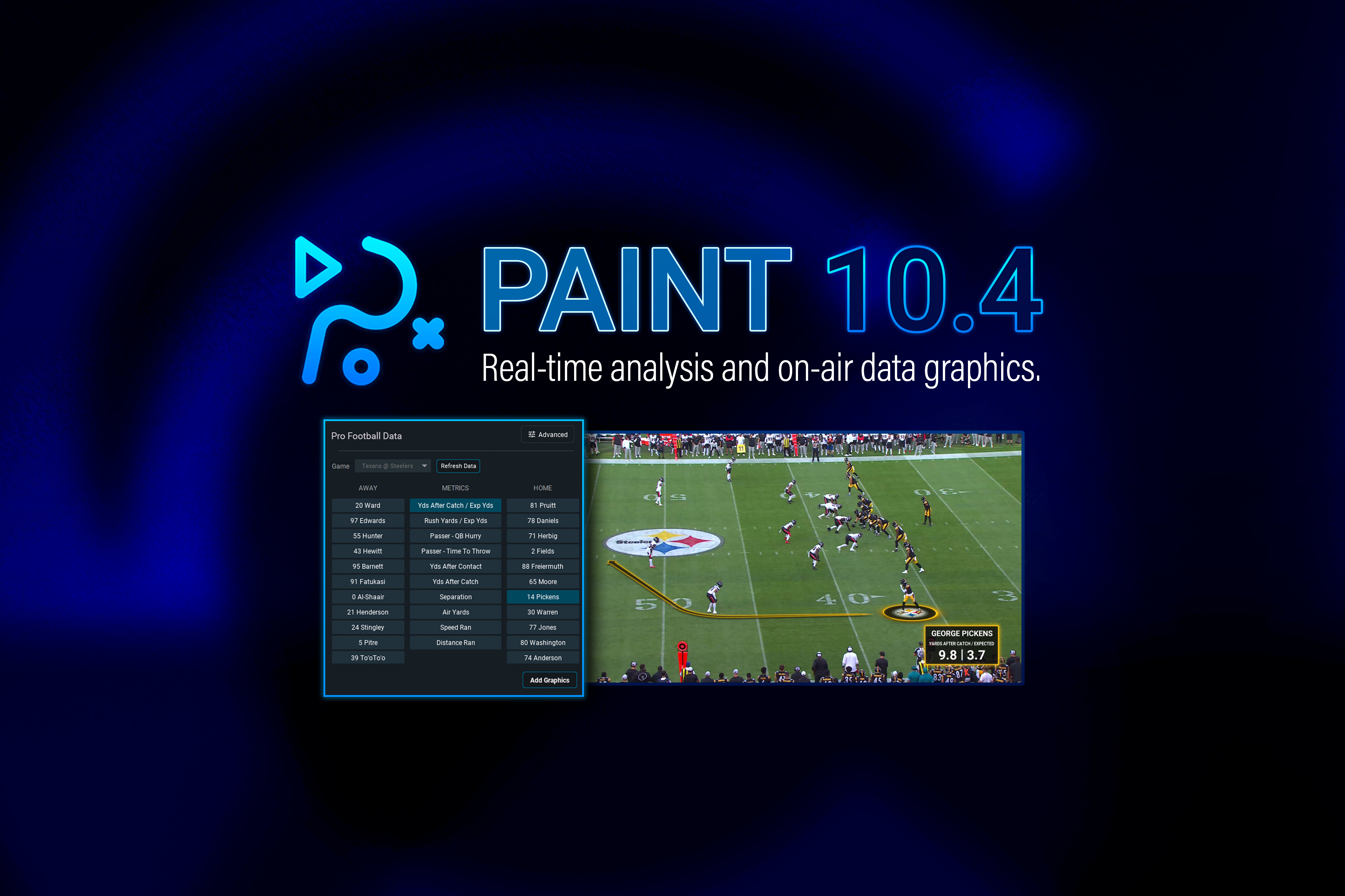 Chyron PAINT 10.4 graphic