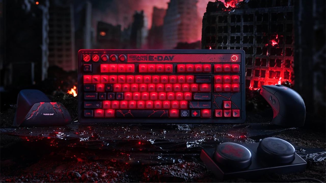 8BitDo Gears of War keyboard and mouse