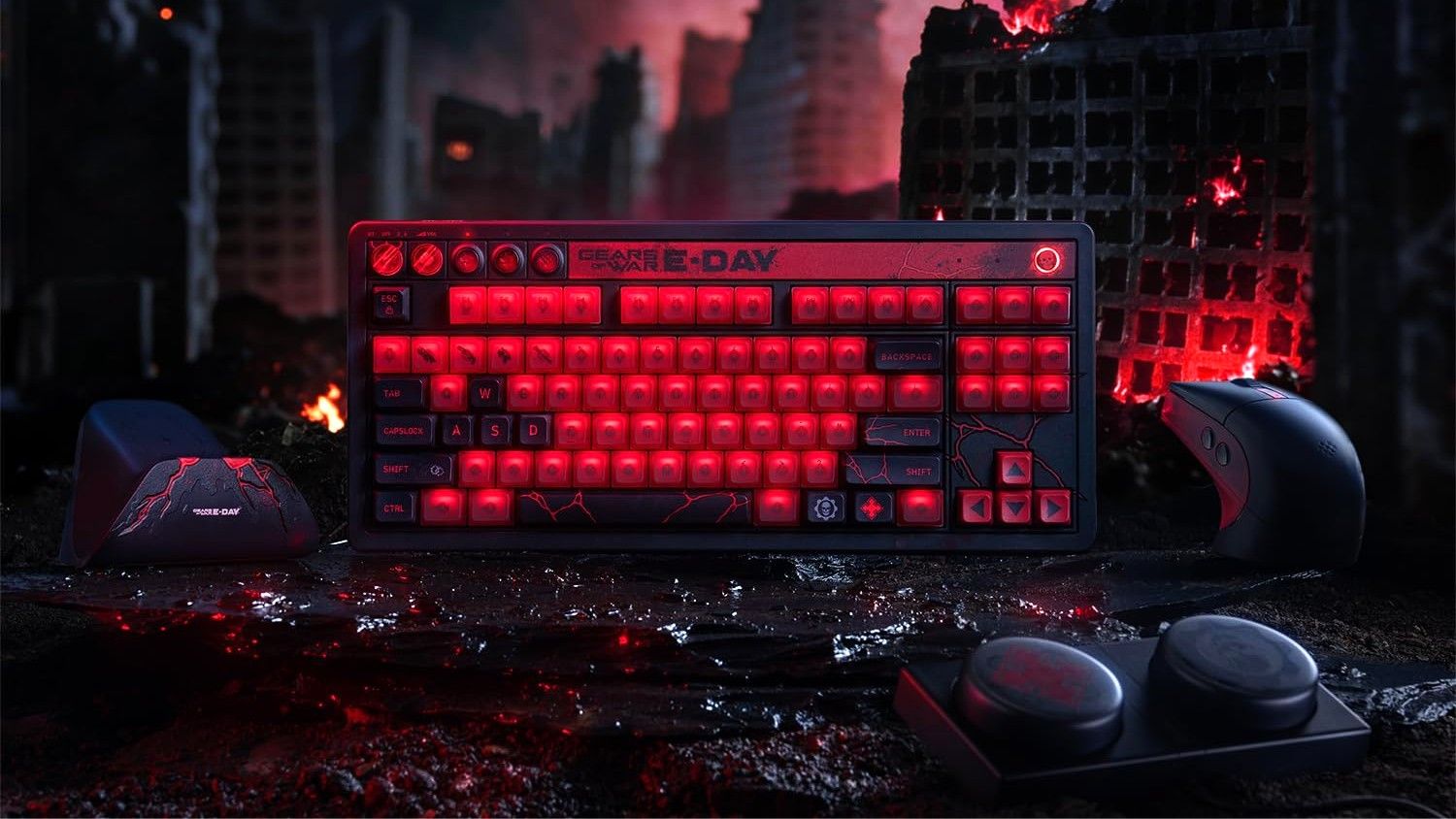 8BitDo Gears of War keyboard and mouse