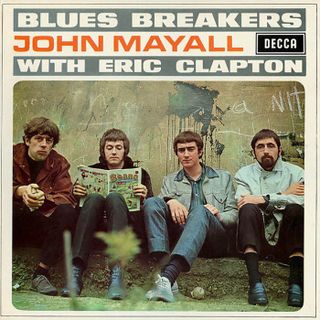 John Mayall & the Bluesbreakers'Blues Breakers with Eric Clapton' album artwork aka 'The Beano Album'