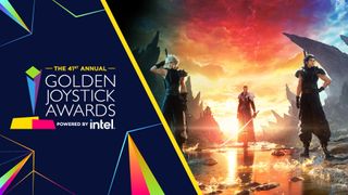 Final Fantasy 7 Rebirth winning at the Golden Joystick Awards 2023