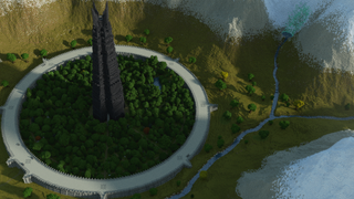 Minecraft Middle-earth - Isengard recreated in Minecraft