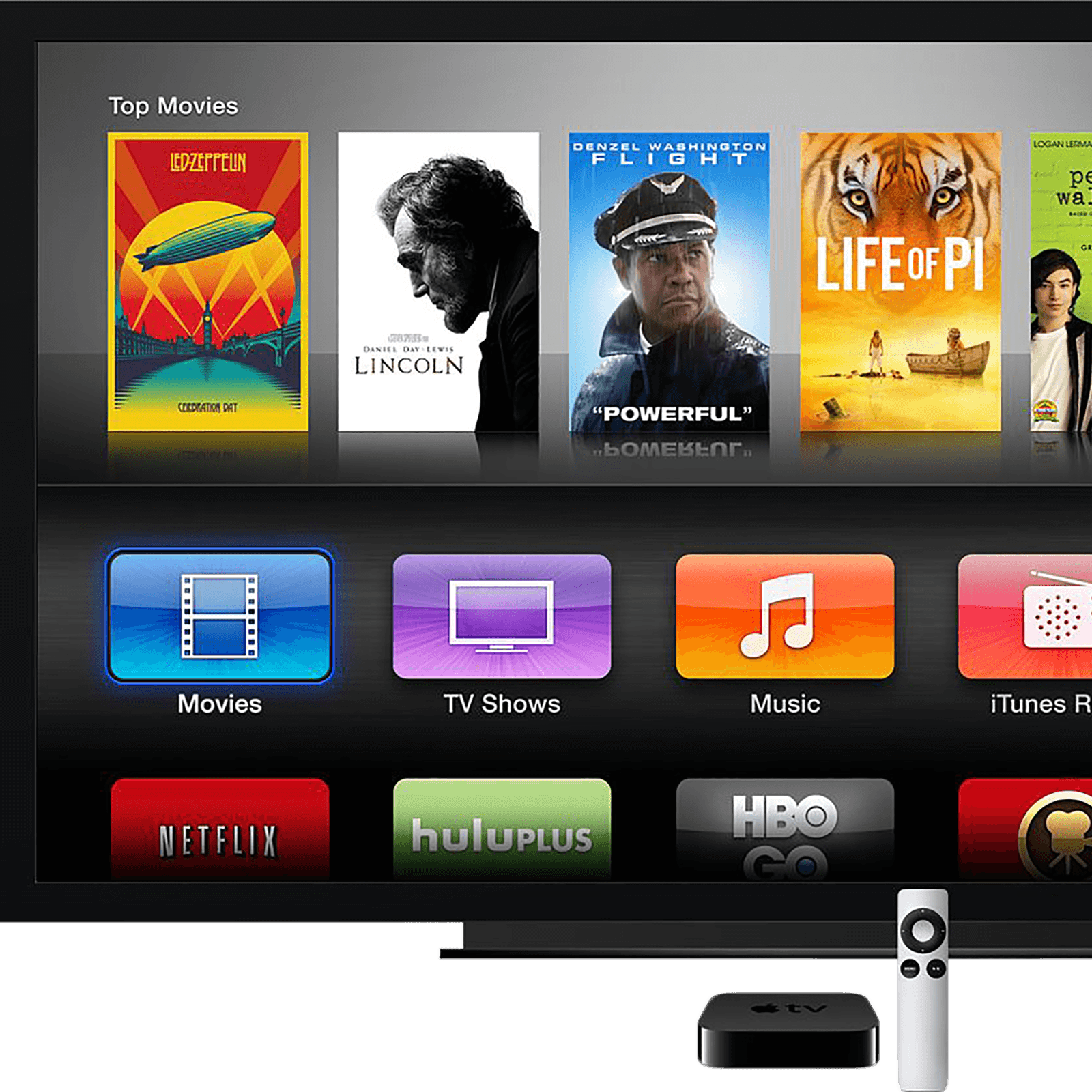 Apple tv deals itunes