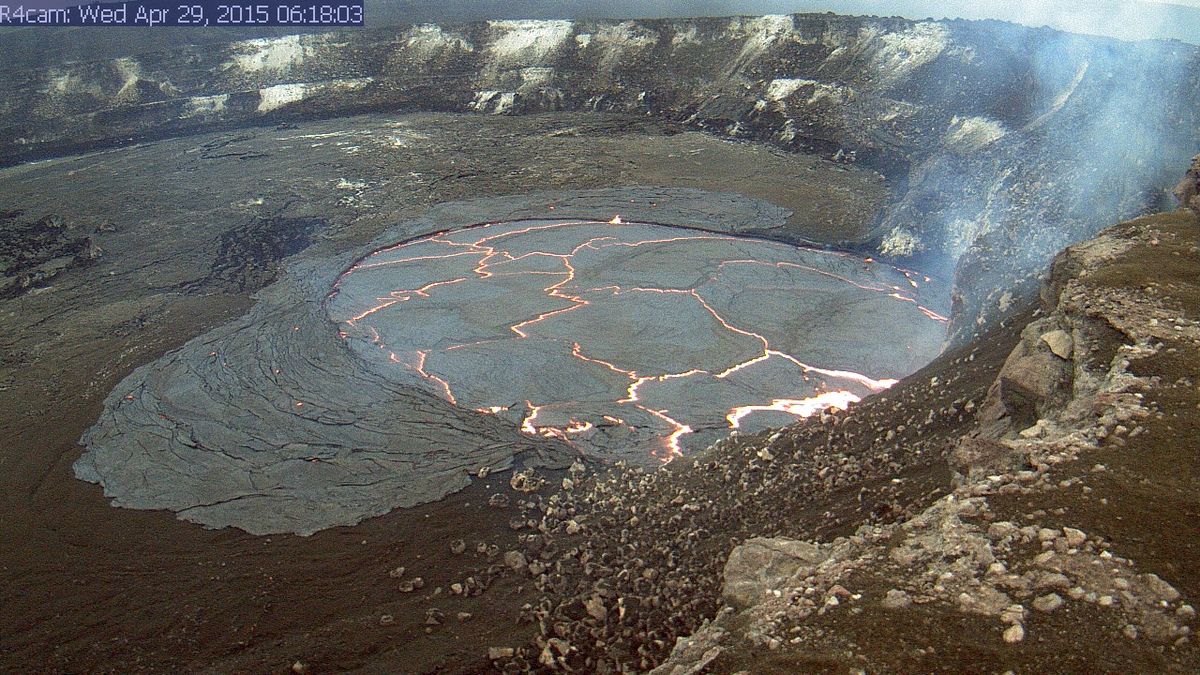 Kilauea lava lake