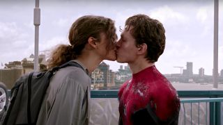 Zendaya and Tom Holland in Far From Home