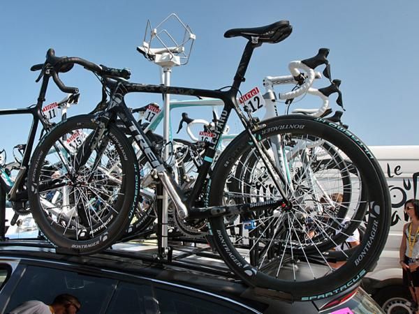 Fabian Cancellara's (Leopard-Trek) Trek Madone 6.9 SSL