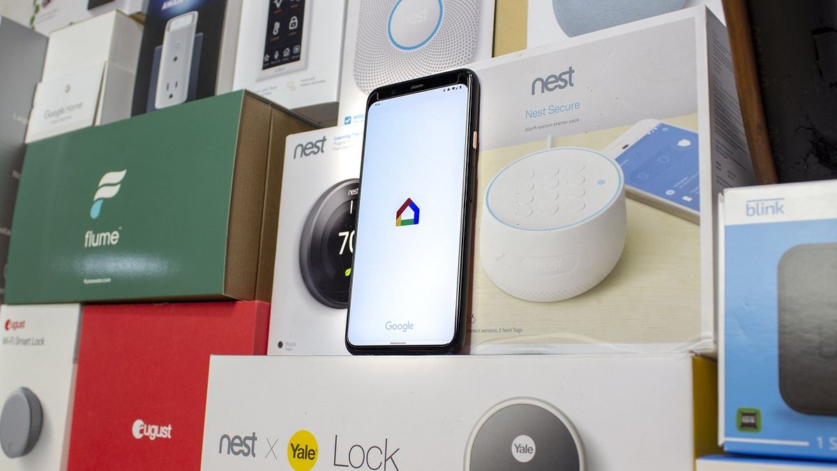 Google Home Nest smart home devices