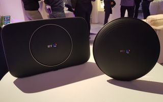 BT's Smart Hub 2 and Wi-Fi Disc