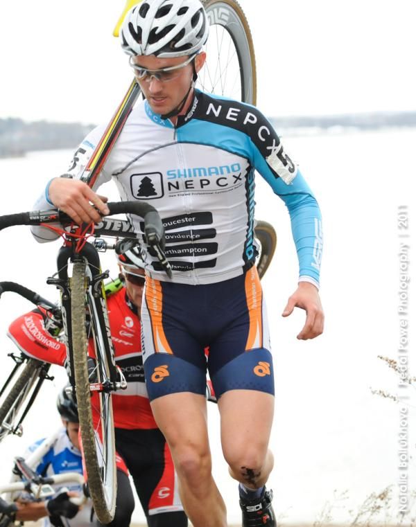 Luke Keough in his Shimano Series jersey
