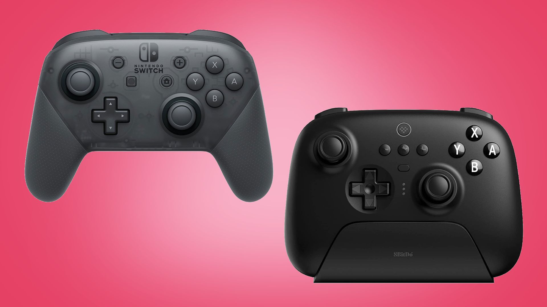 Nintendo Switch Pro Controller vs 8BitDo Ultimate which pad should you
