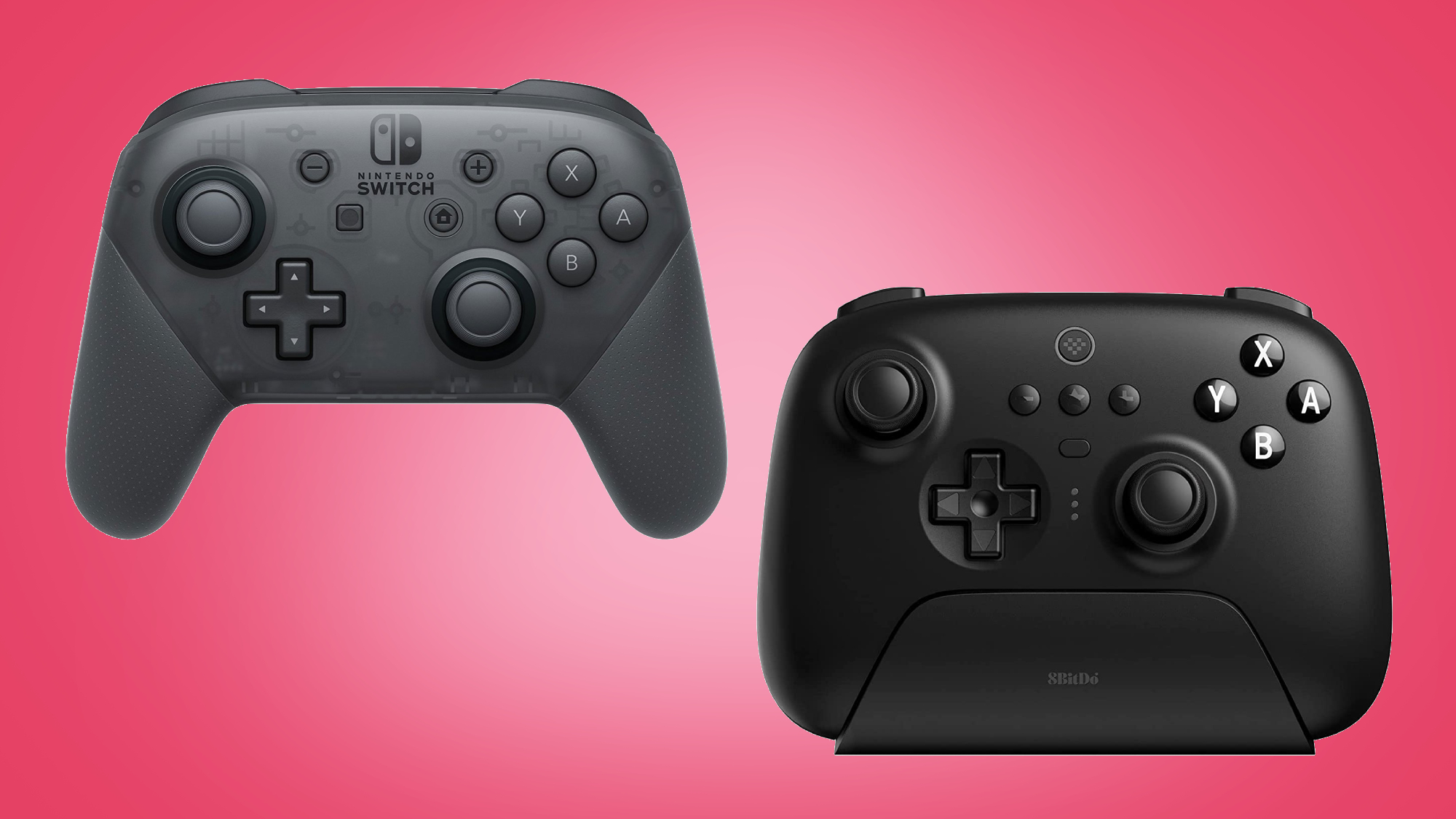Nintendo Switch Pro Controller vs 8BitDo Ultimate: which pad should you  buy?