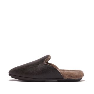 Women's Gracie Double-Faced-Shearling-Leather Mules | FitFlop UK