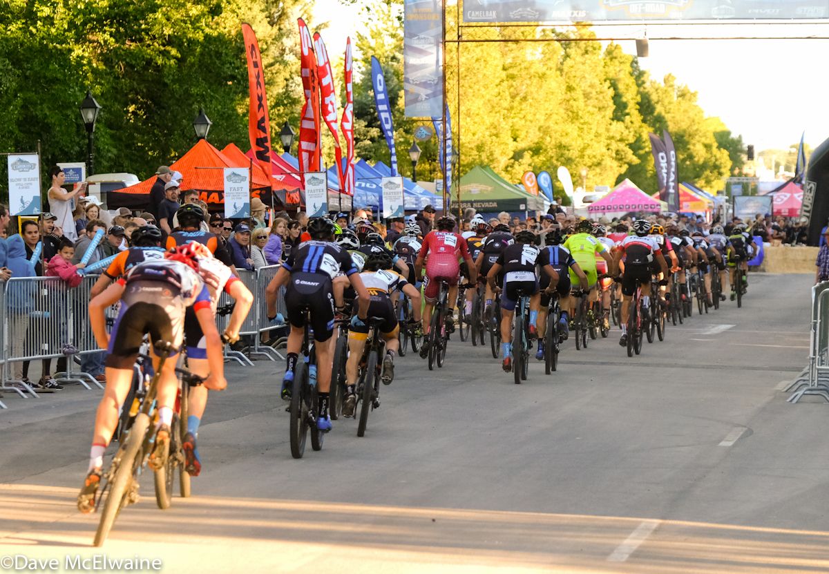 The Pro Men pass by the Industry Expo in Carson City