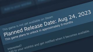 Steam release dates