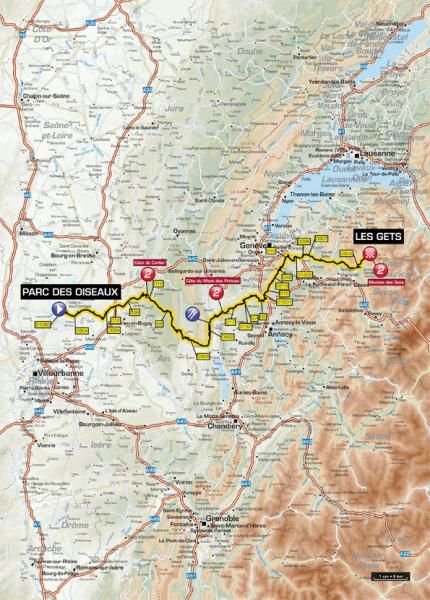 Crit&amp;eacute;rium du Dauphin&amp;eacute; - Stage 5 Map