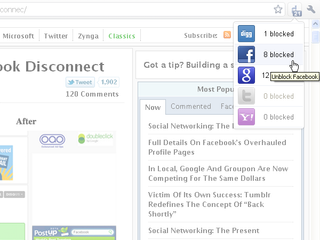 Disconnect (for FF, Chrome and Safari)
