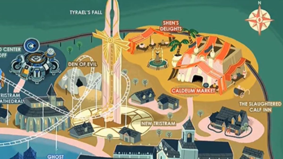 Screenshots of Blizzard World