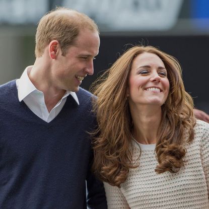 The Prince and Princess of Wales take part in a tour of Australia and New Zealand in 2014