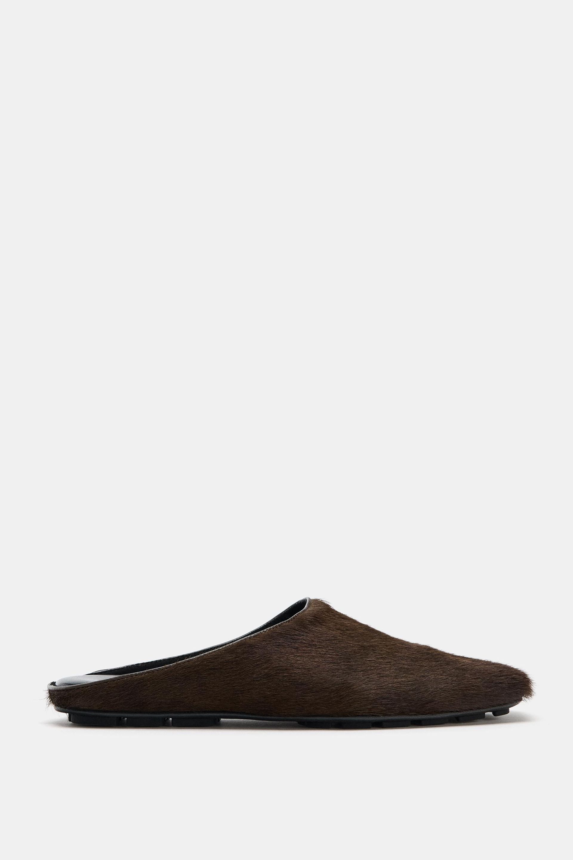 Limited Edition Leather Mule Shoes