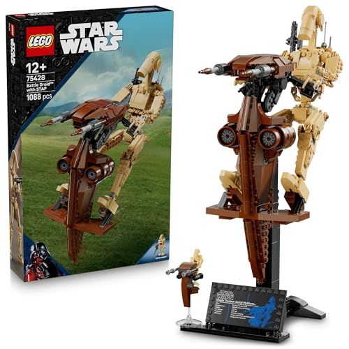 Star Wars: The Phantom Menace Battle Droid With Stap Set 75428