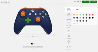 The Xbox Design Lab site makes picking your controller a breeze.