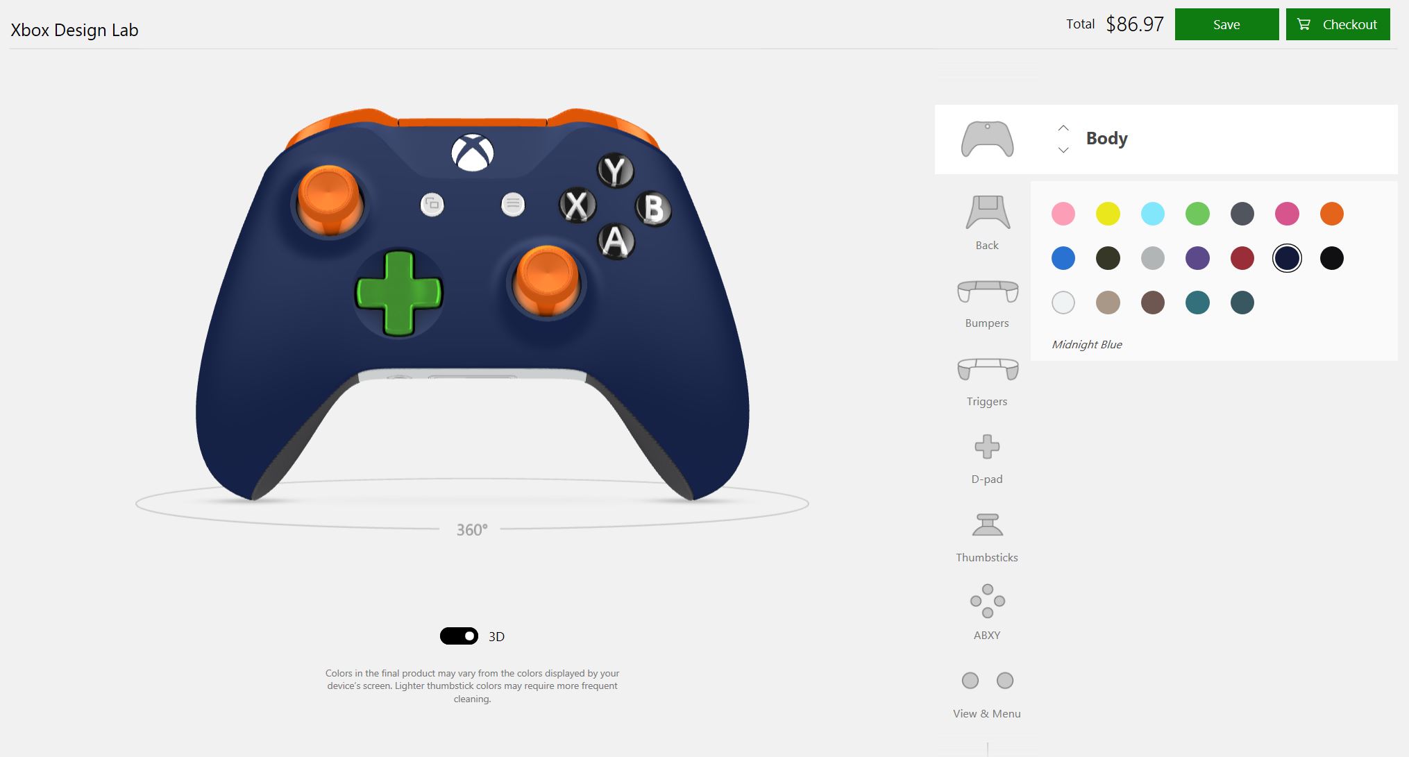 Bc lab. Xbox Design menu. Invok Lab Controller GITHUB.