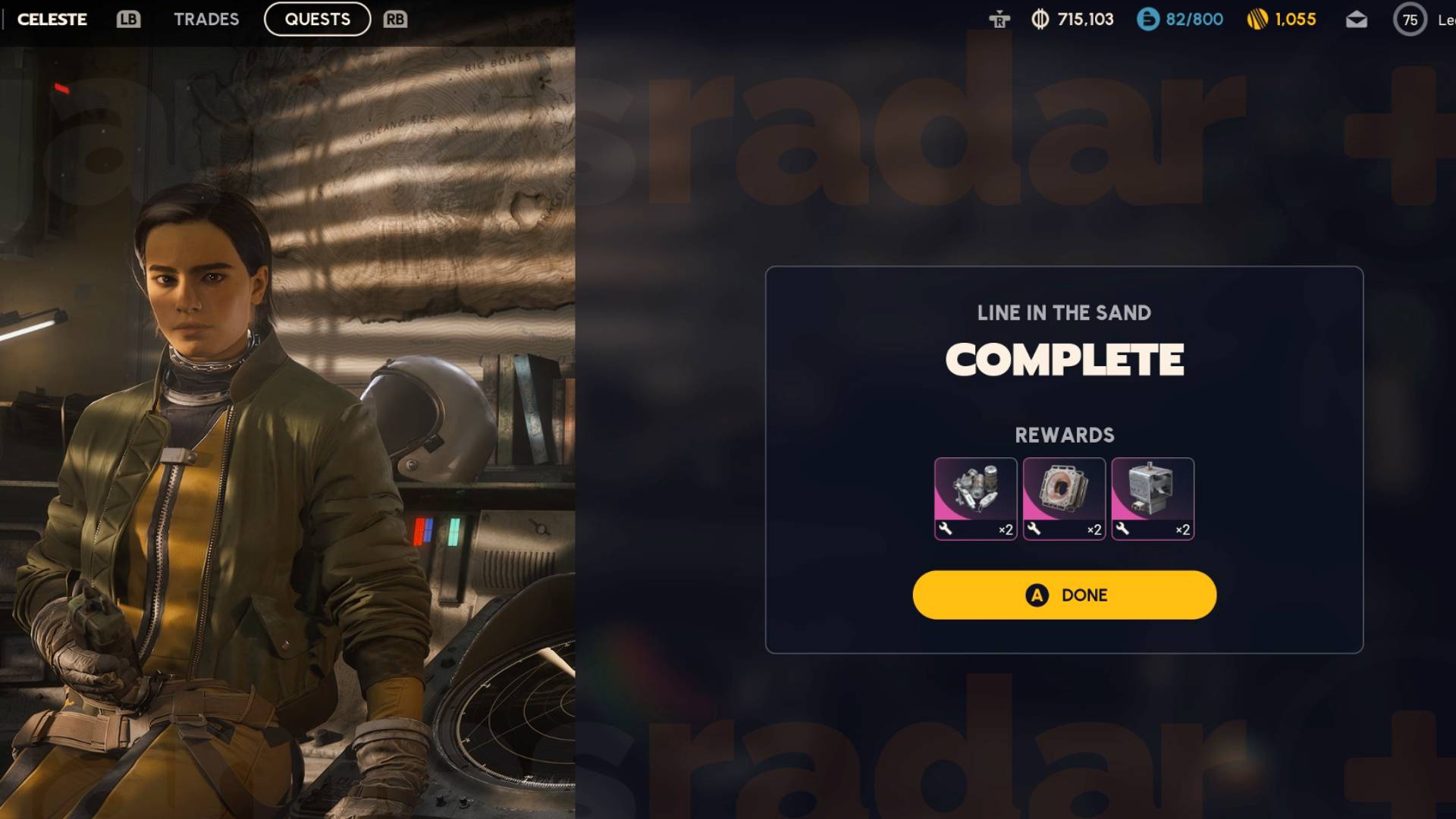 arc raiders a line in the sand rewards