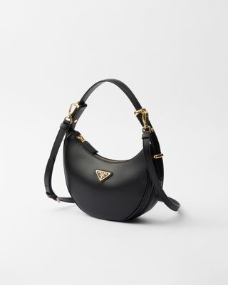 Prada Arqué Small Leather Shoulder Bag