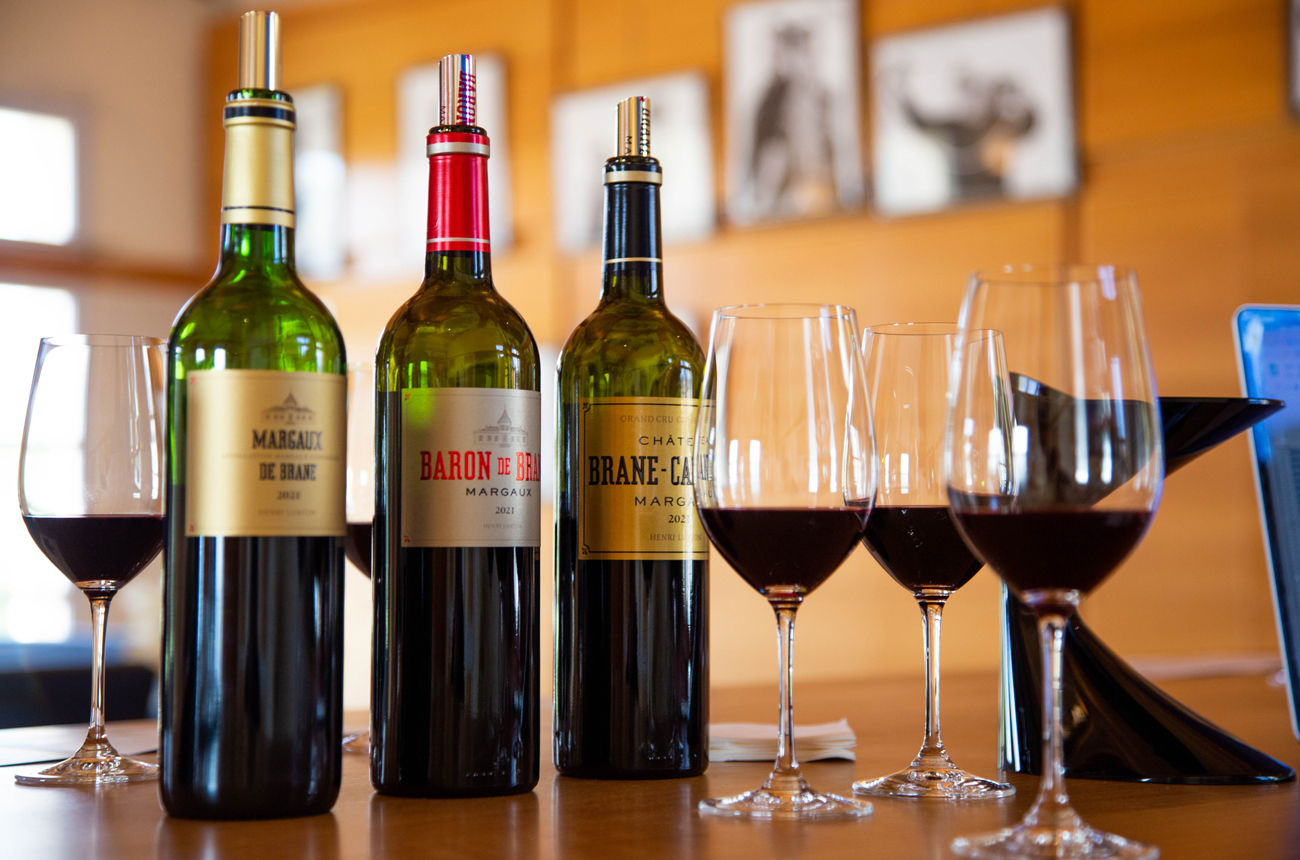 En Primeur tastng at Ch&amp;acirc;teau Brane-Cantenac