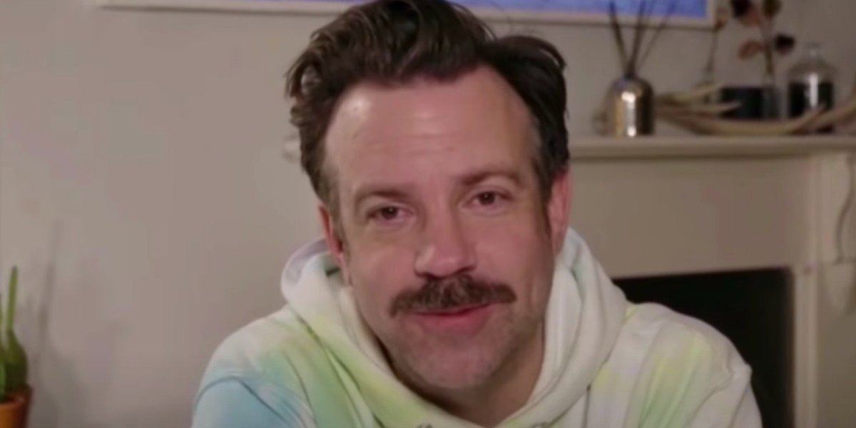 Jason Sudeikis at the 2021 Golden Globes