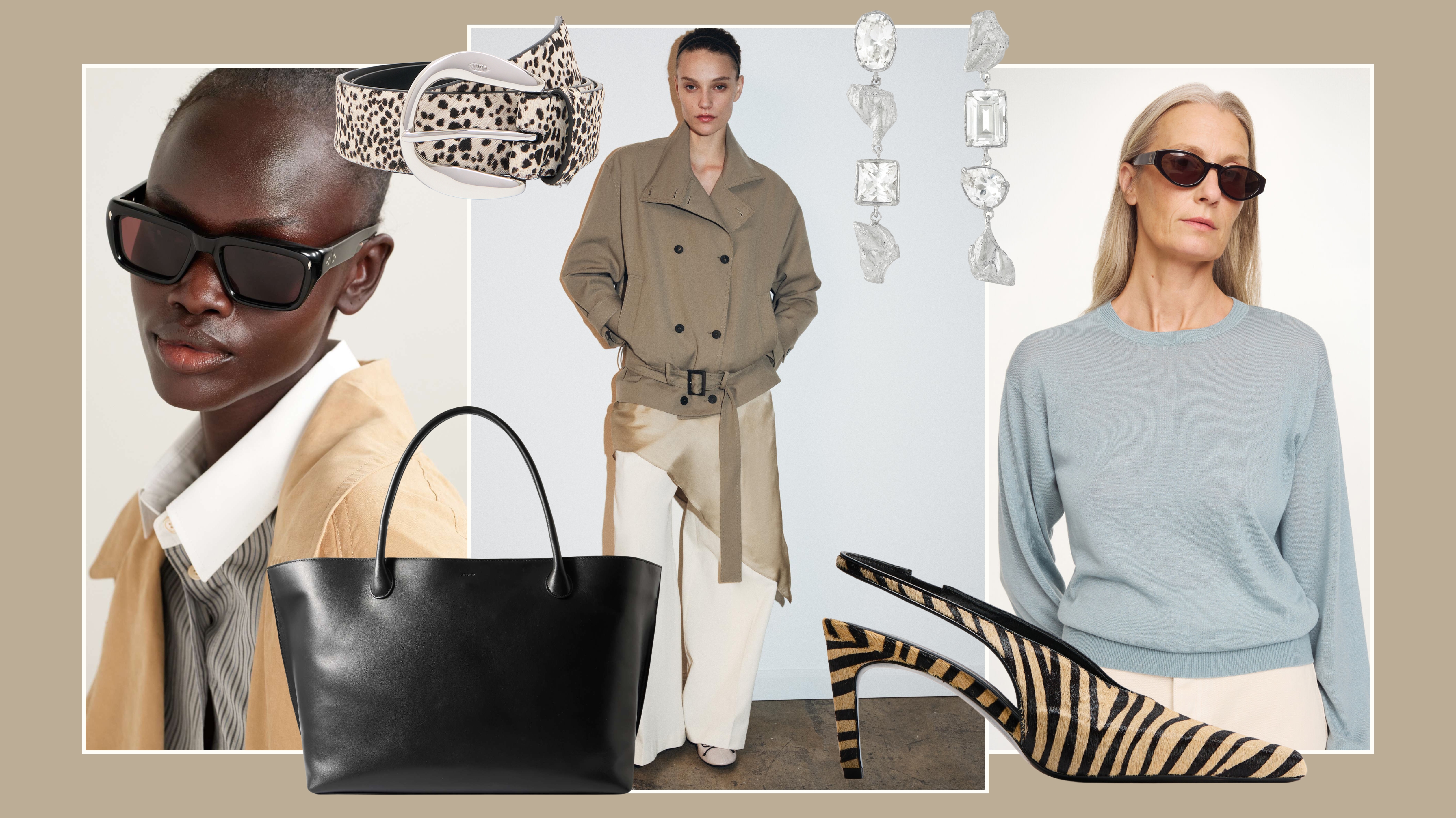 Looks and products from Net-a-Porter, Jacques Marie Mage, Zara, Loveness Lee, By Malene Birger, J&amp;M Davidson, H&amp;M, LIÉ STUDIO.